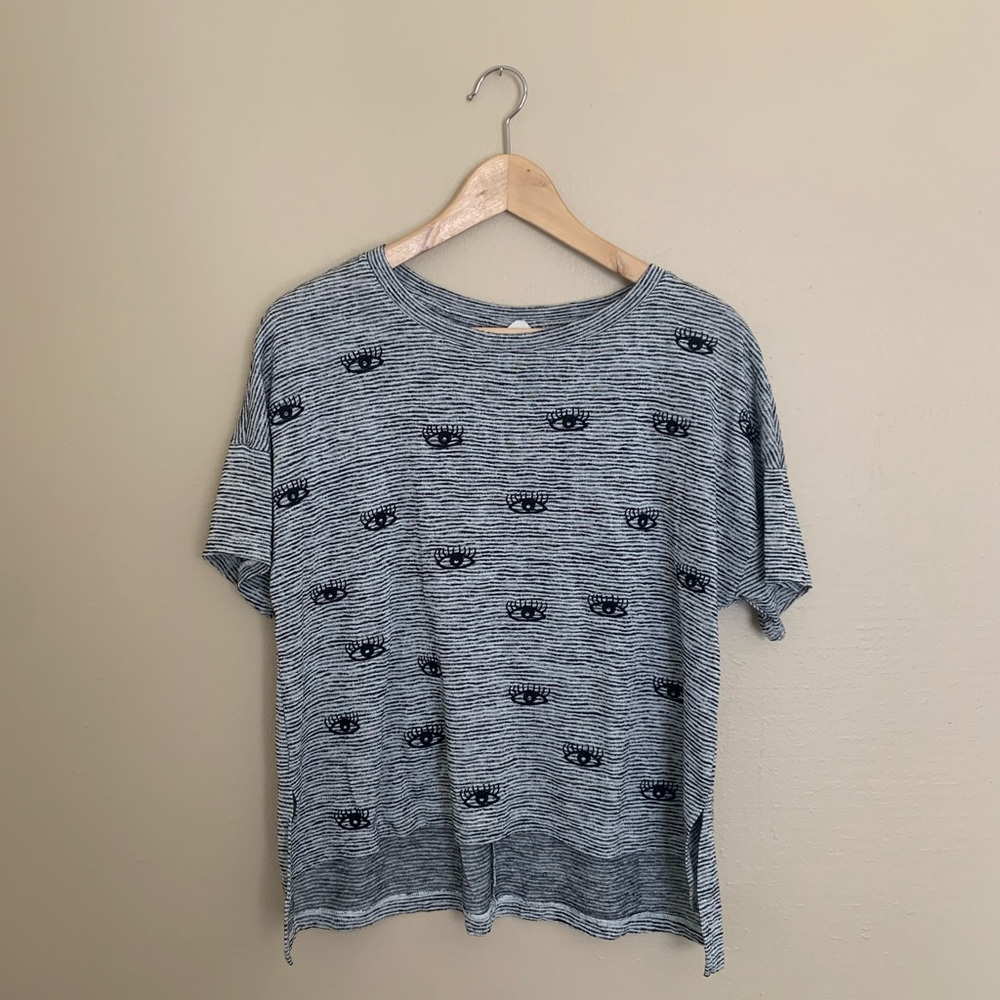 Boxy eyes t shirt